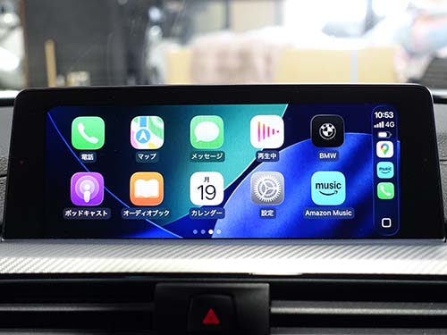 認証コード方式による純正CarPlay有効化