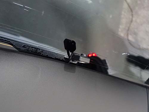 新型BMW X3 G45 デジタルミラー＆レーダー探知機装着