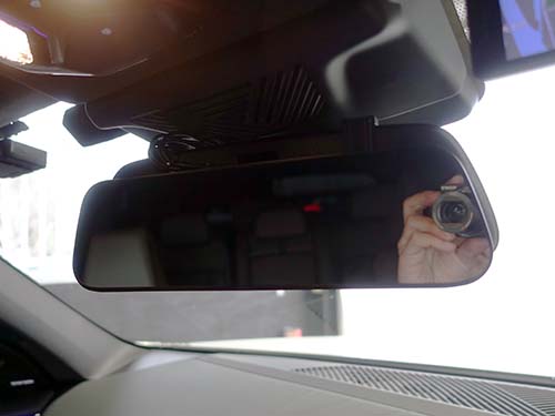 新型BMW X3 G45 デジタルミラー＆レーダー探知機装着