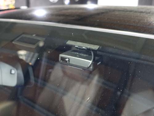 新型BMW X3 G45 デジタルミラー＆レーダー探知機装着