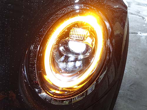 助手席側ヘッドライトも正常に動作を開始