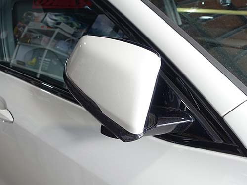 ドアロック時ドアミラー格納時間変更（0秒）