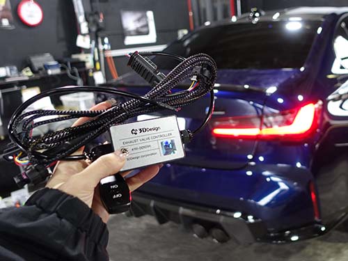 BMW G80 M3 バルブコントローラー装着