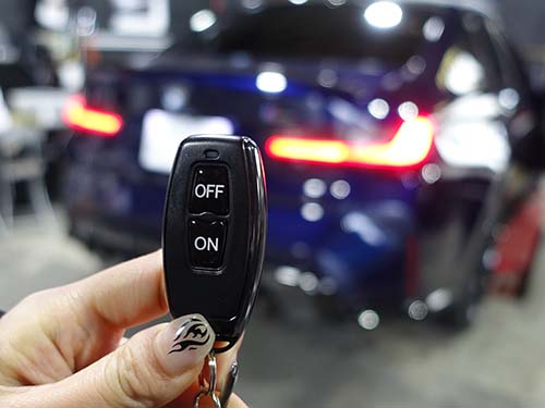 モコン操作でバルブ開／閉を即時切り替え