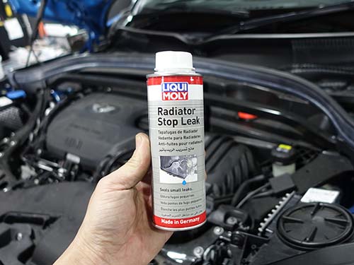 LIQUI MOLY製Radiator Stop-Leak（ラジエターストップリーク）