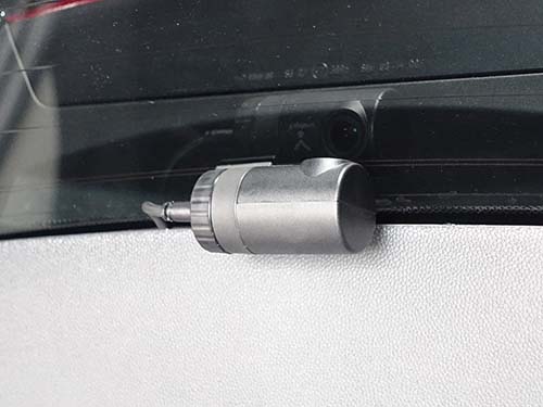 ユピテル製前後2カメラドライブレコーダー装着（SN-TW91di）