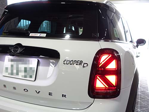 配線作業およびコーディング施工して正しい点灯パターン