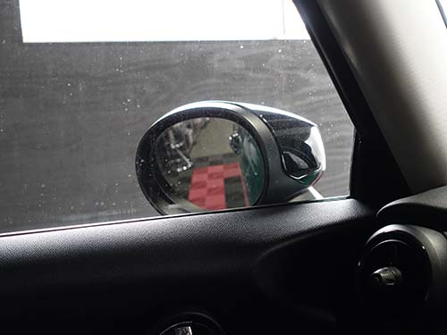 MINI F56 LCI2 コーディング|後退時の助手席ドアミラー下降角度変更(浅め)