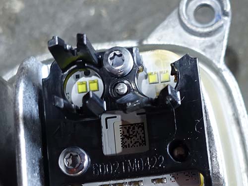 原因はデイライトLEDの発熱