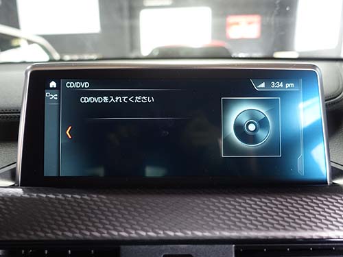 純正仕様でCD/DVD機能が復活