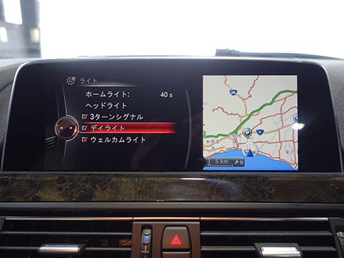 BMW F13 コーディング施工｜デイライトメニュー項目追加