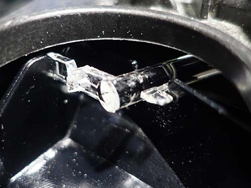 アクリルリペア作業