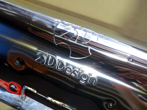 3DDesign製エギゾーストシステム