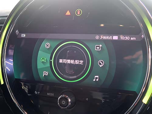 搭載されていたのは第5世代ヘッドユニット