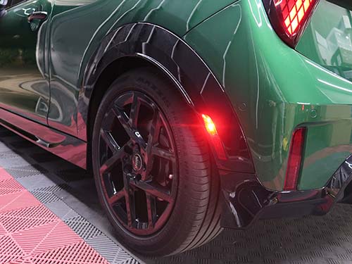 ライト点灯と同時にUSサイドマーカーも発光