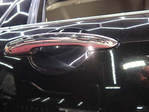 後退時にドアハンドル照明点灯設定