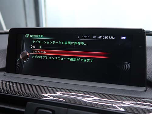 BMW 3シリーズ F80 M3 地図更新