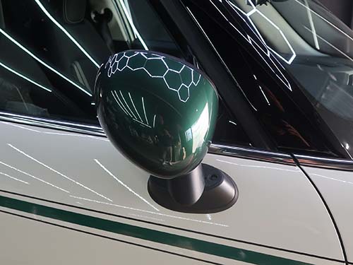 ドアロック時のドアミラー格納時間変更（0秒）