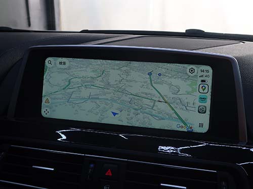 BMW 6シリーズグランクーペ F06 CarPlay インターフェースを装着