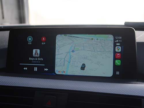 BMW 3シリーズツーリング F31 カープレイ フルスクリーン表示で有効化