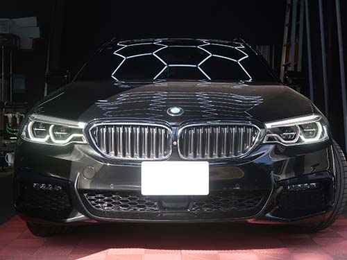 助手席側ヘッドライトの内側デイライトがほとんど点灯しない症状