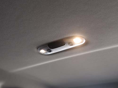 ミニ F55 LEDルームライト化｜純正エキサイトメントパッケージ後付装着