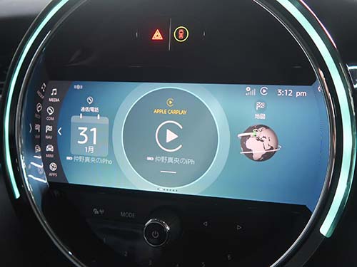 お客様ご自身で Apple CarPlay を有効化されていました