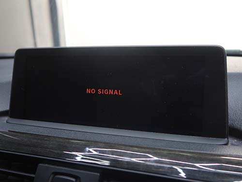 BMW 3シリーズツーリング F31 NO SIGNAL 修理