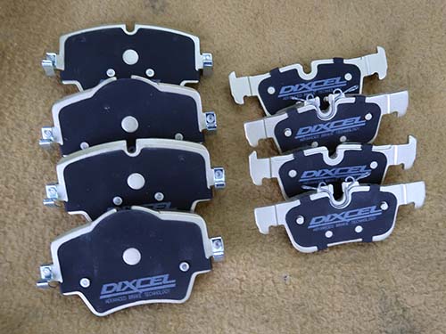 DIXCEL製低ダストブレーキパッド（Mタイプ）