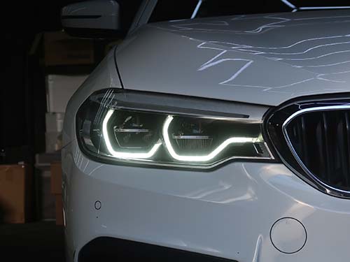 ヘッドライト交換不要で発光輝度の回復