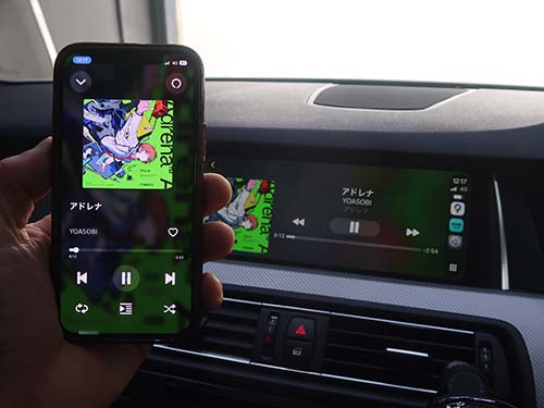 ワイヤレス接続＆フルスクリーン表示対応