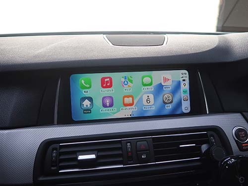 BMW 5シリーズセダン F10 カープレイ インターフェースを装着