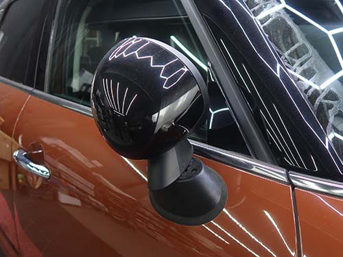 ドアロック時のドアミラー格納時間変更（0秒）