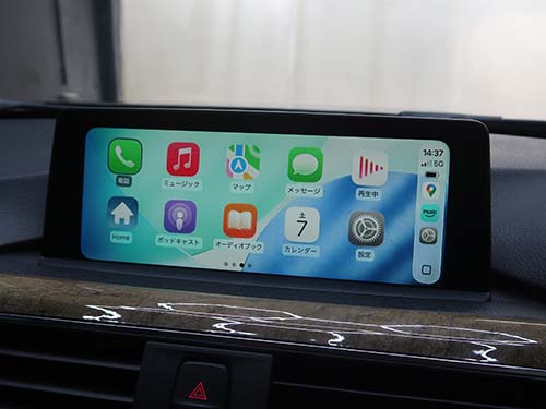 BMW 3シリーズツーリング F31 AppleCarPlayインターフェース装着