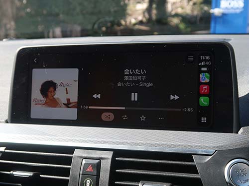 BMW X3 G01 カープレイ フルスクリーン化