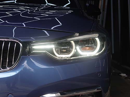 外側リングと比較すると、内側リングが明らかに暗くなっている状態