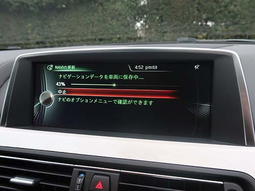 第3世代ナビゲーションシステム（NBT ID3）の地図更新