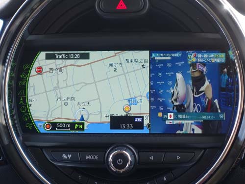 ミニやBMWへテレビ装着はライコウへ