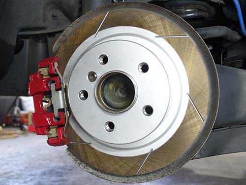 DIXCEL製ブレーキディスクローター&ブレーキパッド交換