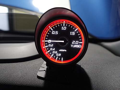 ミニ F56 Defiメーターフード装着