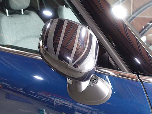 ドアロック時のドアミラー格納時間変更(0秒)