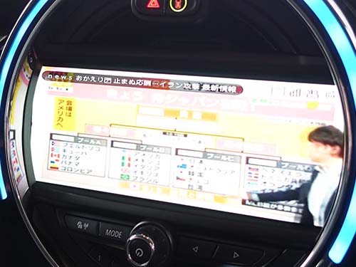 ミニ クーパーD(F56) 地デジチューナー装着