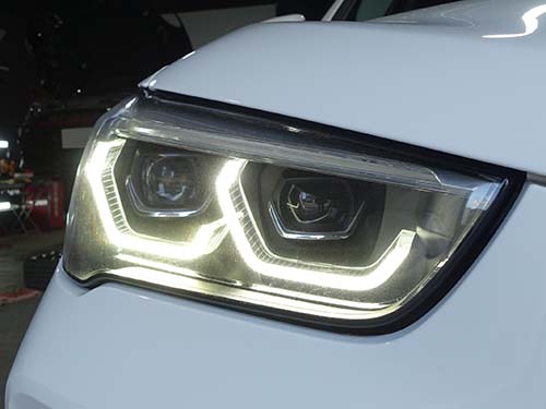 ヘッドライト修理（デイライト／アクリルリペア）施工