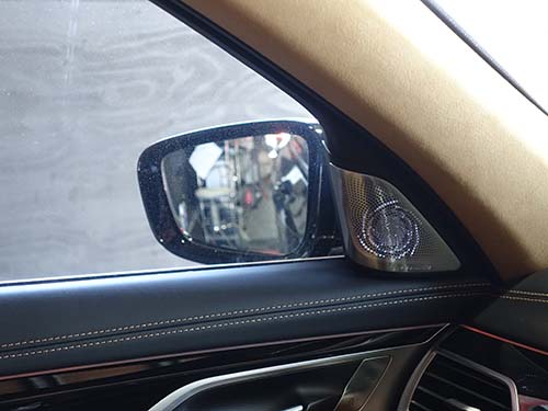 後退時の助手席ドアミラー下降角度変更