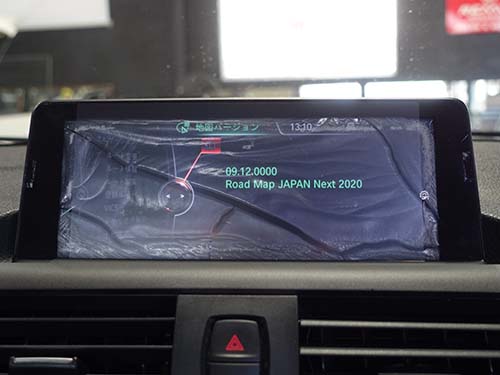 インストールされていた地図データは2020年バージョン