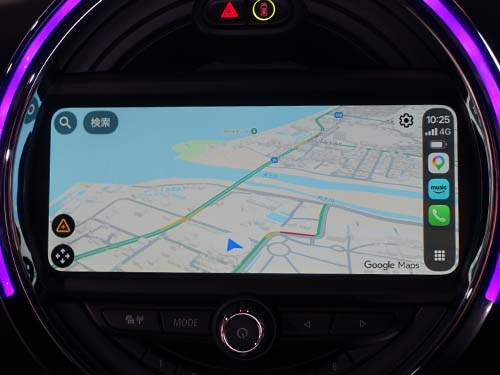 ナビ表示が広くなり視認性向上