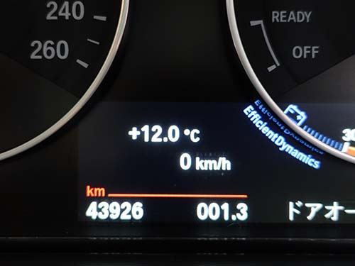 メーターパネルへデジタルスピード表示追加