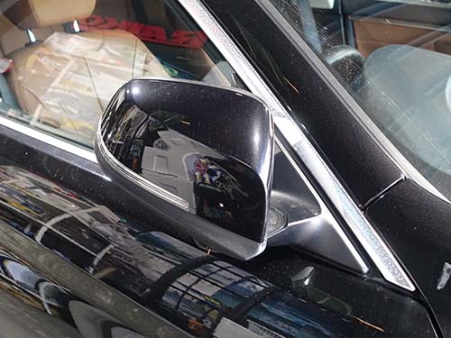 ドアロック時のドアミラー格納時間変更（0秒）