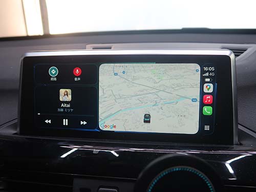 BMW X1 F48 全画面 カープレイ有効化