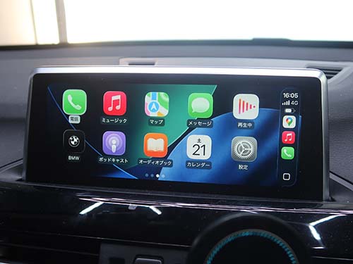 BMW X1 F48 全画面 カープレイ有効化